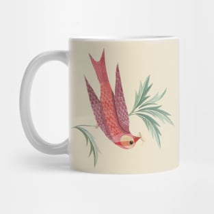 Upside Down Bird Bug Mug